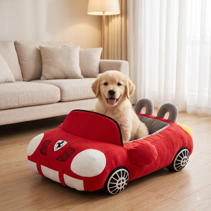 Hunde-Schlitten Pro - Sportauto Bett für Tiere
