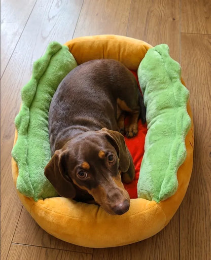 Würstchen-Bett™ Hot Dog Bett für Tiere